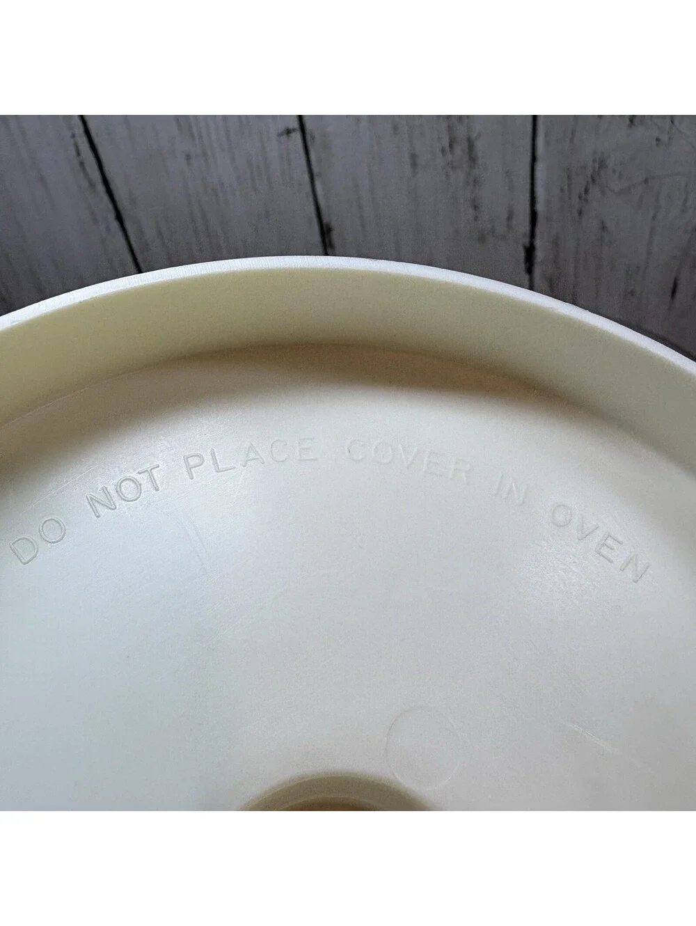 Vintage Pyrex The Cracker Barrel Glass Jar Canister Storage Container Lid Gold